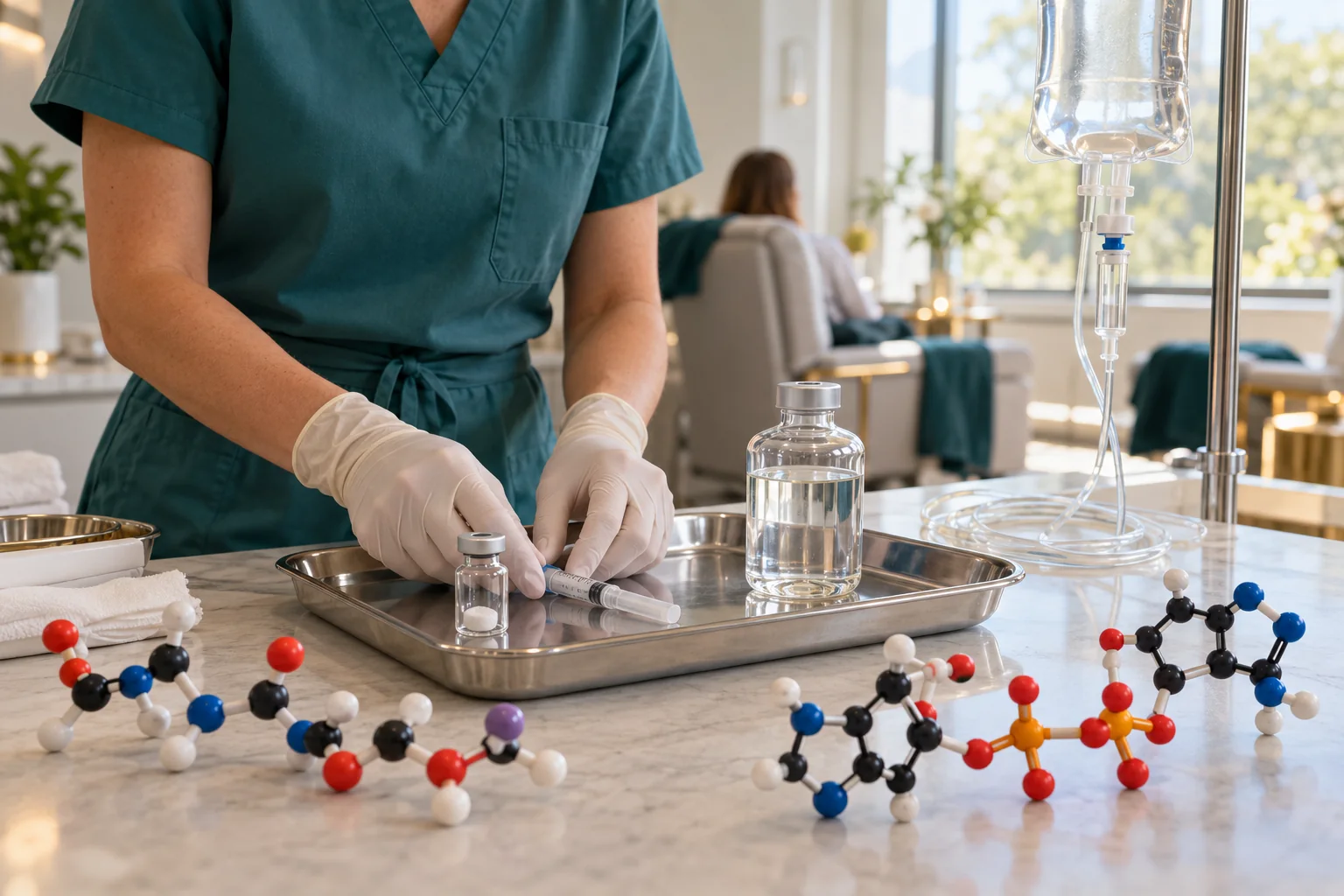 Peptides and NAD+ — The Cellular Engine of Regeneration