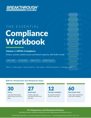 The Essential Compliance Workbook – Volume 1: HIPAA Compliance
